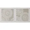 Полотно Home ESPRIT полистирол Полотно 82 x 4,5 x 82 cm