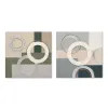 Полотно Home ESPRIT Полотно Деревянный MDF 80 x 3 x 80 cm