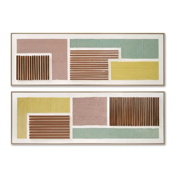 Canvas Home ESPRIT polistirols Canvas 152 x 4,5 x 52 cm