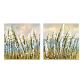Drobė Home ESPRIT Drobė Medžio MDF 80 x 3 x 80 cm