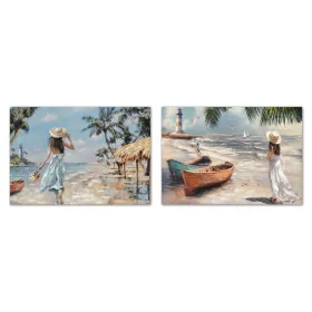 Drobė Home ESPRIT Viduržemio 70 x 3 x 100 cm (2 vnt.)