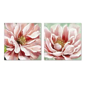 Полотно Home ESPRIT Полотно Деревянный MDF 80 x 3 x 80 cm