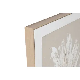Drobė Home ESPRIT Balta Rusvai gelsva Vaza Tradicinis 62 x 4,5 x 122 cm (2 vnt.)