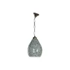 Pakabinamas apšvietimas Home ESPRIT Žalia Dangaus mėlynumo Metalinis Stiklas 25 W 23 x 23 x 66 cm (2 vnt.)