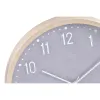 Sieninis laikrodis Home ESPRIT Rusvai gelsva Pilka PVC 30 x 4 x 30 cm (2 vnt.)
