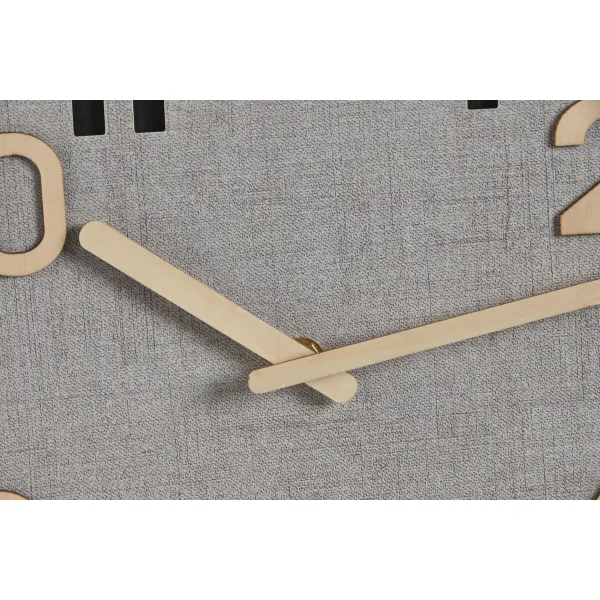 Настенное часы Home ESPRIT Серый Натуральный Деревянный MDF 30 x 5 x 30 cm (2 штук)