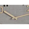 Настенное часы Home ESPRIT Серый Натуральный Деревянный MDF 30 x 5 x 30 cm (2 штук)