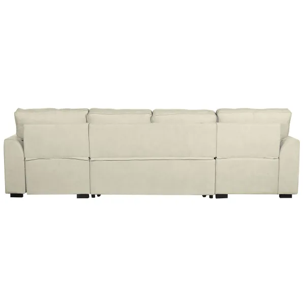 Диван-кровать Home ESPRIT песок современный 298 x 154 x 92 cm