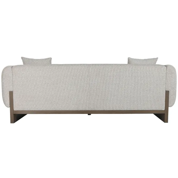 Sofa Home ESPRIT Brown Beige Scandi 220 x 95 x 77 cm
