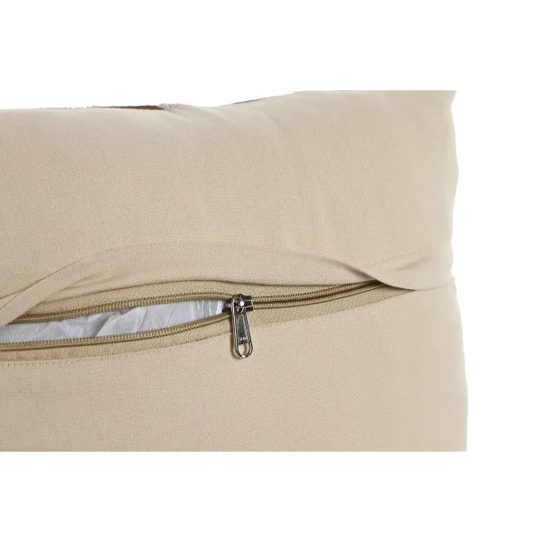 Подушка DKD Home Decor Темно-коричневый Верблюжий Колониальный 40 x 10 x 40 cm