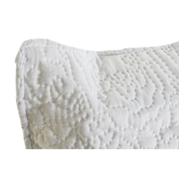 Подушка DKD Home Decor Белый полиэстер Цветастый 60 x 10 x 40 cm