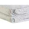 Lovatiesė (antklodė) DKD Home Decor Balta Lova 180 270 x 270 x 1 cm