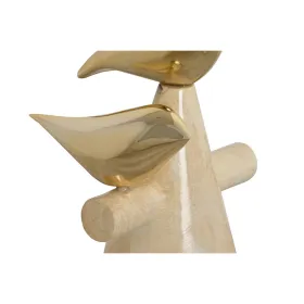 Dekoratīvās figūriņas Home ESPRIT Bronza Putni Romantiski 16,5 x 14 x 27 cm