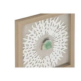 Keturios kadrų rinkinys Home ESPRIT Popierius Stiklas 22 x 2 x 22 cm