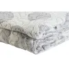 Lovatiesė (antklodė) DKD Home Decor Rusvai gelsva Pilka Lova 90 Lova 150 180 x 260 x 1 cm