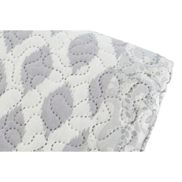 Gultas pārklājs (sega) DKD Home Decor Bēšs Pelēks Gulta 90 Gulta 150 180 x 260 x 1 cm