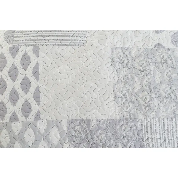 Gultas pārklājs (sega) DKD Home Decor Bēšs Pelēks Gulta 180 270 x 270 x 1 cm