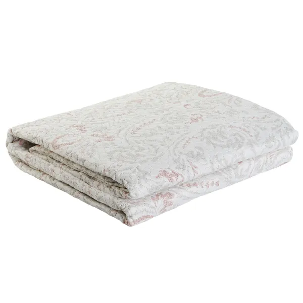 Lovatiesė (antklodė) DKD Home Decor Ruda Rusvai gelsva Lova 180 270 x 270 x 1 cm