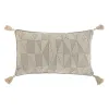 Pagalvėlė Home ESPRIT Rusvai gelsva Natūralus Boho 50 x 8 x 30 cm