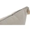 Tyyny Home ESPRIT Beige Luonnollinen Boho 50 x 8 x 30 cm