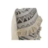 Cushion Home ESPRIT White Black Boho 45 x 8 x 45 cm