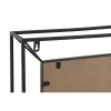 Настенное зеркало Home ESPRIT Чёрный Vintage 90 x 10 x 90 cm