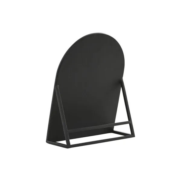 Peili kiinnikkeellä Home ESPRIT Musta Kristalli Rauta 20 x 8,5 x 25 cm