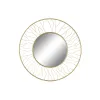 Wall mirror Home ESPRIT Golden 70 x 2 x 70 cm