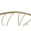 Sieninis veidrodis Home ESPRIT Auksinis 70 x 2 x 70 cm