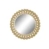 Настенное зеркало Home ESPRIT Позолоченный 70 x 3 x 70 cm