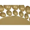 Настенное зеркало Home ESPRIT Позолоченный 70 x 3 x 70 cm