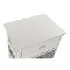 Chest of drawers Home ESPRIT White Grey 40 x 29 x 90 cm
