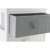 Kumode Home ESPRIT Balts Pelēks 40 x 29 x 73 cm