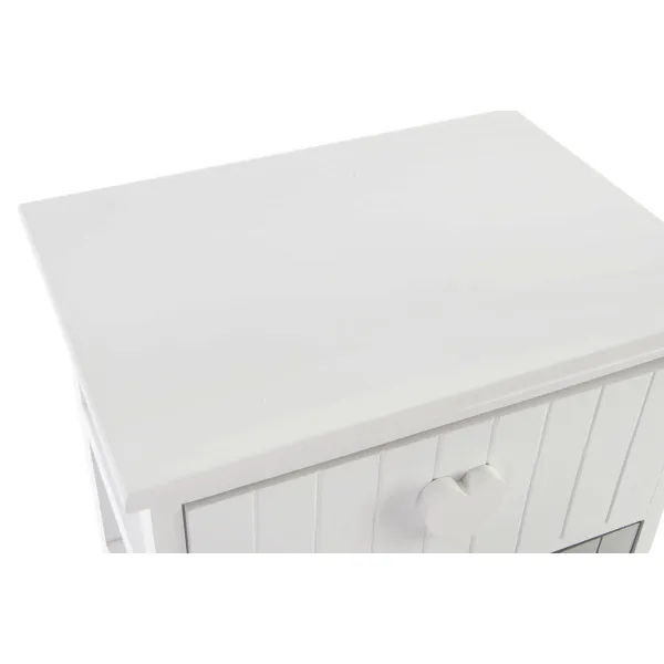 Chest of drawers Home ESPRIT White Grey 40 x 29 x 73 cm