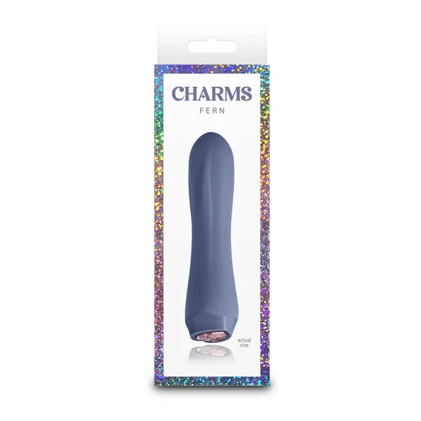 Mini-Vibrator NS Novelties Charms Fern Gray Grey