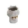 Kabantis šviestuvas Home ESPRIT Balta Auksinis Porcelianas 15 x 15 x 26.5 cm (2 vnt.)