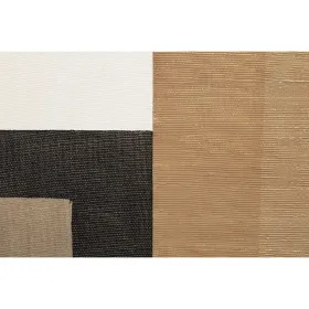 Полотно Home ESPRIT Коричневый Бежевый Абстракция город 80 x 4,5 x 100 cm 82 x 4,5 x 101 cm (2 штук)