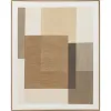 Полотно Home ESPRIT Коричневый Бежевый Абстракция город 80 x 4,5 x 100 cm 82 x 4,5 x 101 cm (2 штук)