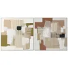 Полотно Home ESPRIT полистирол Полотно 121 x 5,2 x 121 cm (2 штук)