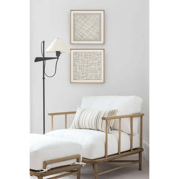 Paveikslas Home ESPRIT Stiklas polistirenas 80 x 5 x 80 cm (2 vnt.)