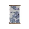 Avainkaappi Home ESPRIT Sininen Valkoinen Luonnollinen 18 x 7,5 x 28 cm