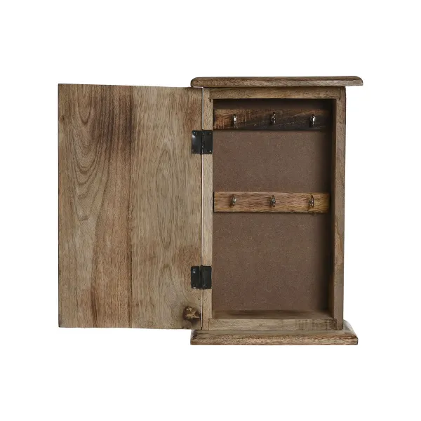 Avainkaappi Home ESPRIT Sininen Valkoinen Luonnollinen 18 x 7,5 x 28 cm
