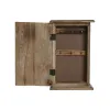 Avainkaappi Home ESPRIT Sininen Valkoinen Luonnollinen 18 x 7,5 x 28 cm