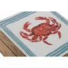 Шкатулка Home ESPRIT Разноцветный Древесина манго 17,5 x 17,5 x 8 cm (2 штук)