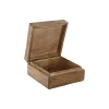 Шкатулка Home ESPRIT Разноцветный Древесина манго 17,5 x 17,5 x 8 cm (2 штук)