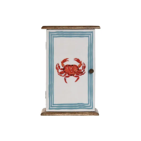 Key cupboard Home ESPRIT Multicolour 18 x 7,5 x 28 cm