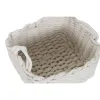 Basket set Home ESPRIT Rope 28 x 28 x 18 cm