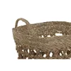 Набор корзин Home ESPRIT Морская трава Тропический 45 x 35 x 35 cm