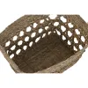 Набор корзин Home ESPRIT Морская трава Тропический 45 x 35 x 35 cm