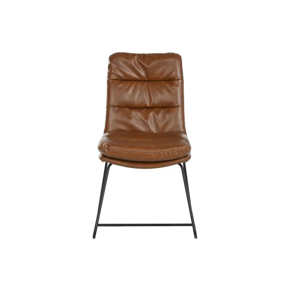 Ruokatuoli Home ESPRIT Synteettinen nahka Metalli 71 x 49 x 90 cm